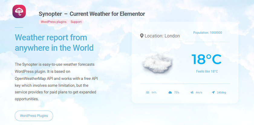 complemento-meteorológico-elementor-synopter