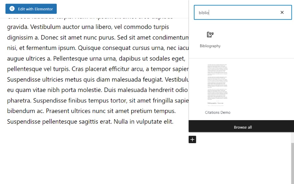 Bibliografía de citas