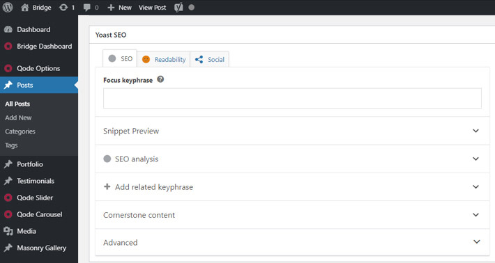 Usando el complemento Yoast SEO