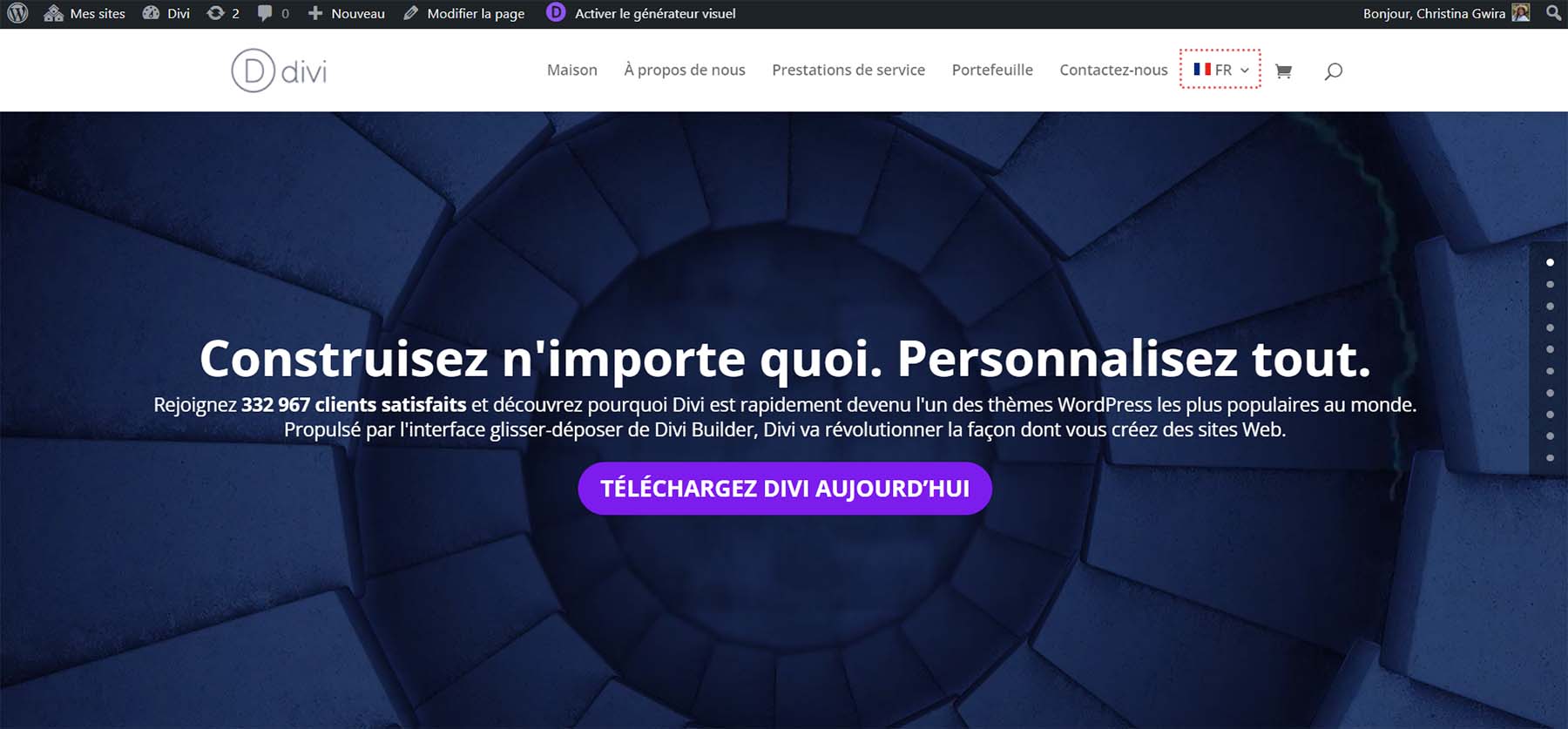 Sitio web traducido automáticamente con GTranslate