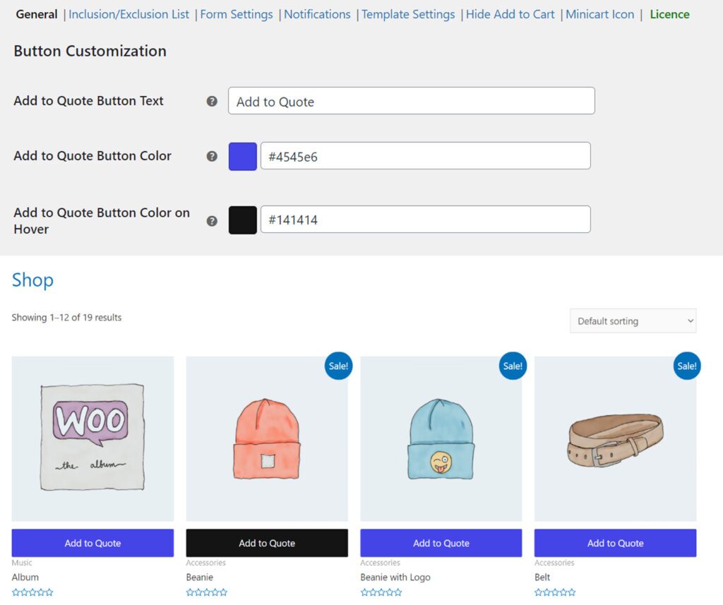 elex woocommerce solicita un complemento de cotización