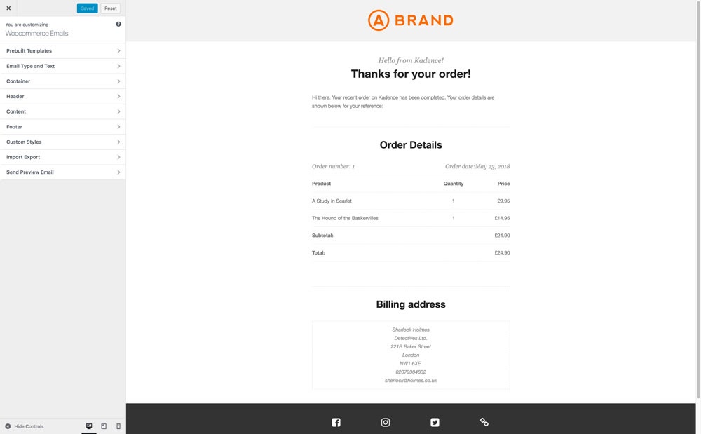 8-1 WooCommerce Personalizar correos electrónicos
