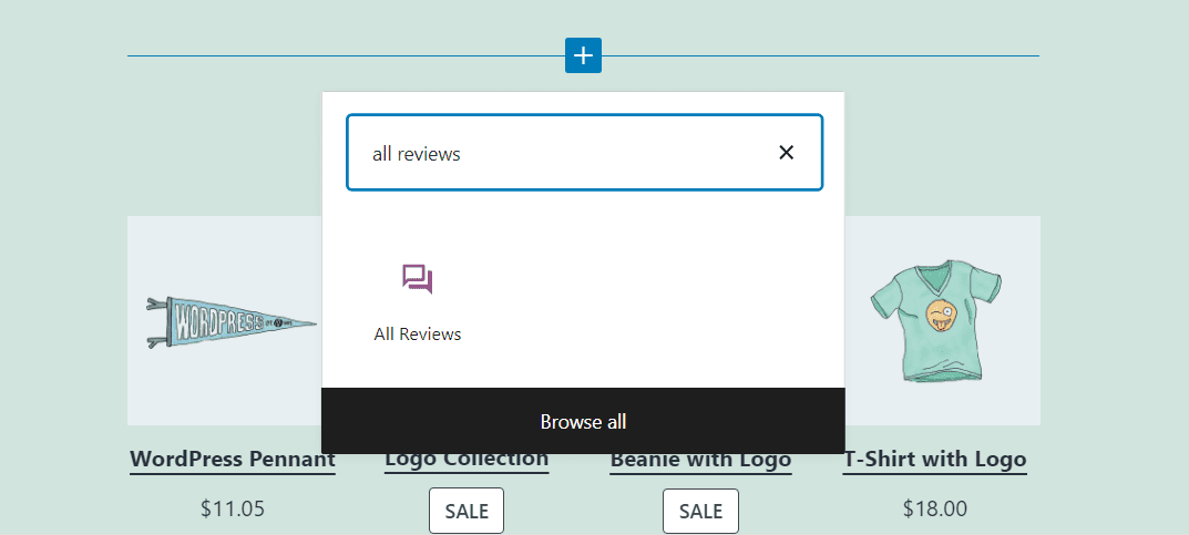 all-reviews-woocommerce Agregar un bloque de Todas las reseñas en WordPress