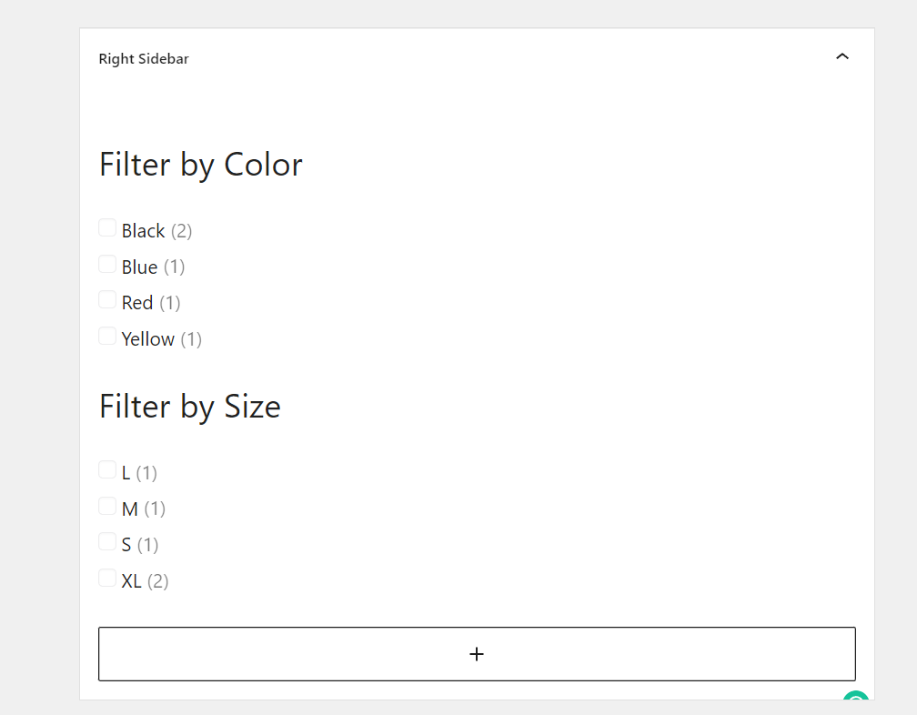 filter-widget-1 widgets de filtro: filtre los productos de woocommerce por atributo