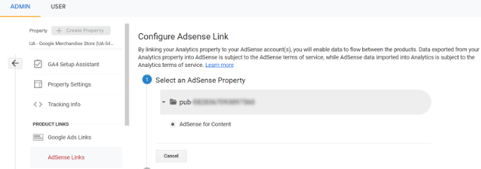 select-your-adsense-property-1 Seleccione su propiedad de AdSense