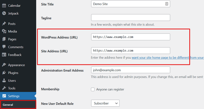 wordpress-urls-1 Sin www o www en las URL de WordPress